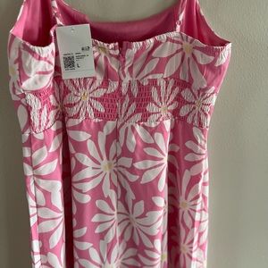 NEW Retro pink floral dress